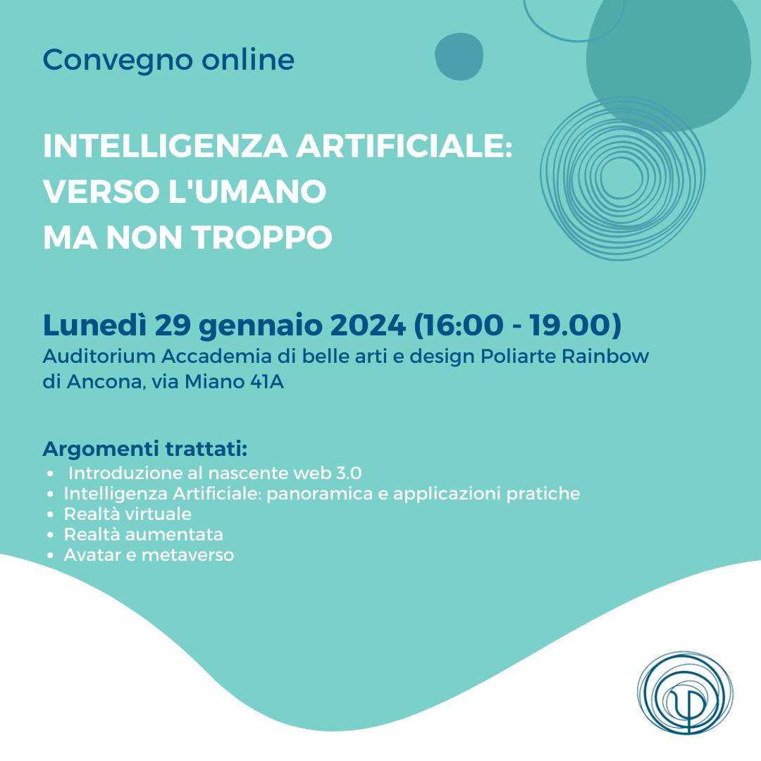 INTELLIGENZA ARTIFICIALE: VERSO L'UMANO MA NON TROPPO